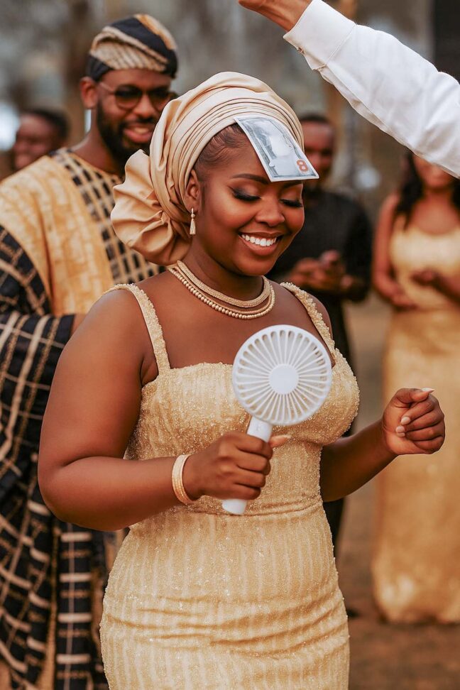 Hinkro Hand Held Bridal Fan